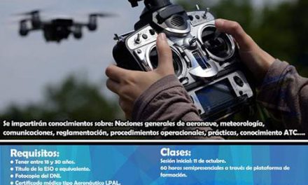 El SEJUVE pone en marcha un nuevo curso bonificado para convertirse en piloto de drones