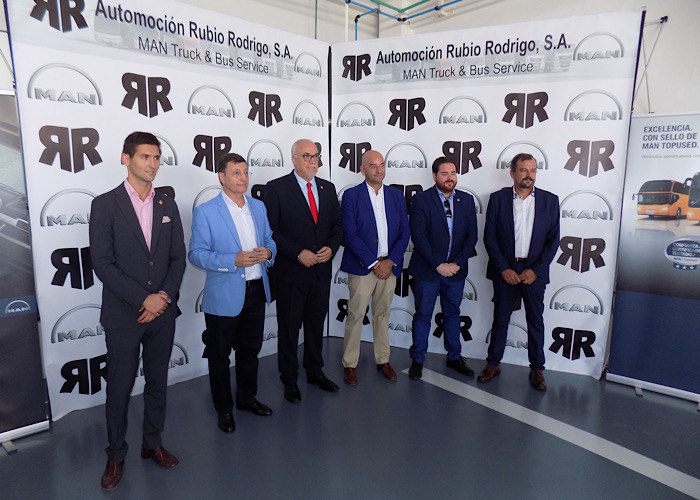 Automoción Rubio Rodrigo, concesionario oficial MAN para la provincia, inaugura sus nuevas instalaciones