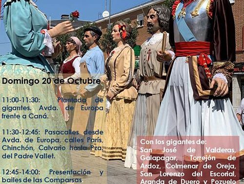III encuentro de gigantes “Villa de Pozuelo de Alarcón”