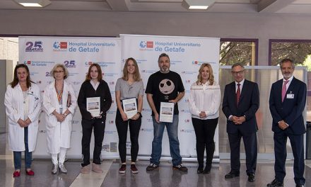 El Hospital de Getafe entrega los premios del I Concurso de Pintura Rápida para usuarios y profesionales