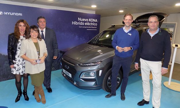 Hijos de Dionisio Grande presentó en sus instalaciones el nuevo Hyundai Kona HEV