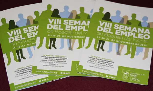 Boadilla celebrará los días 19, 20 y 21 la VIII Semana del Empleo