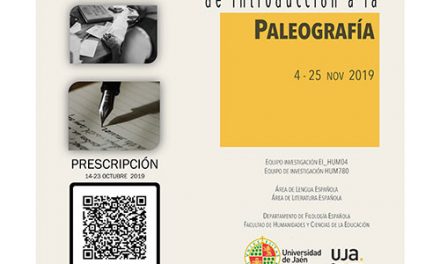 La UJA pone en marcha el Seminario Internacional de Introducción a la Paleografía