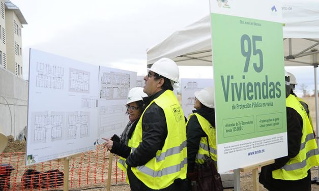 En marcha la construcción de 95 nuevas viviendas de protección pública