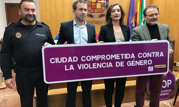 El Ayuntamiento de Jaén colocará 44 señales contra la violencia de género en distintos puntos de la ciudad