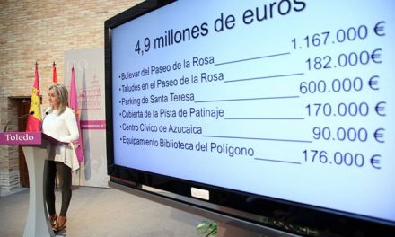 La alcaldesa anuncia 5 millones de euros en inversiones para proyectos que mejorarán la calidad de vida de los toledanos