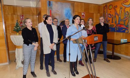 Pilar Zamora desea felices fiestas a los periodistas y subraya el esfuerzo por seguir haciendo una Ciudad Real mejor