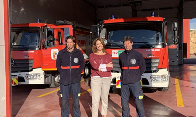 El parque de bomberos de Martos registra más de 200 salidas en su primer año en funcionamiento