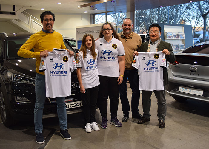 Hyundai Hijos de Dionisio Grande patrocina al Ciudad Real C.F. femenino