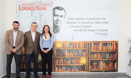 Lorenzo Silva inauguró la biblioteca que lleva su nombre en Getafe Norte