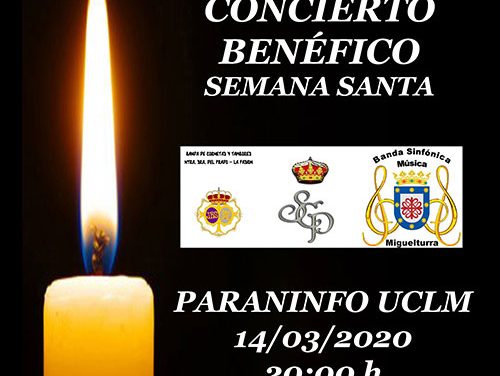 Concierto benéfico de Semana Santa el próximo 14 de marzo en el Paraninfo UCLM de Ciudad Real Luis Arroyo