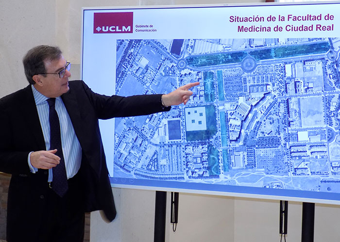 La UCLM presenta el diseño de una Facultad de Medicina “abierta a la ciudad” y con un inicio de obras previsto para finales de 2020