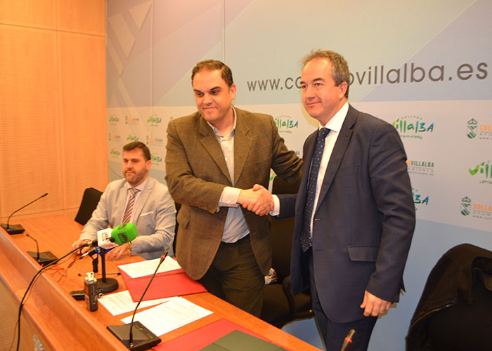 Firmado el contrato del nuevo servicio de recogida de residuos y limpieza viaria de Collado Villalba
