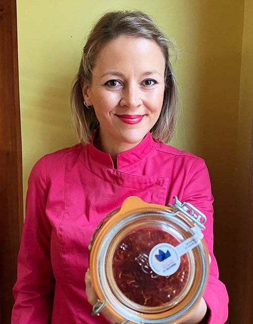 La cocinera Teresa Gutiérrez, del Restaurante Azafrán, nueva embajadora de la DOP Azafrán de La Mancha