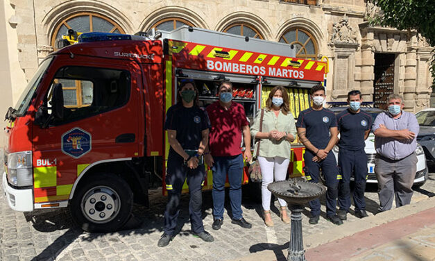 El Ayuntamiento de Martos invierte cerca de 200.000 euros en la adquisición de un camión de dimensiones reducidas para el parque de bomberos