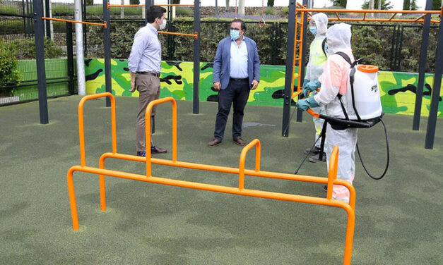 El Ayuntamiento de Boadilla realizará desinfecciones frecuentes en todos los parques del municipio