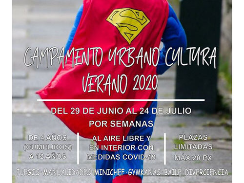Campamento urbano de Cultura para el Verano 2020 en Alpedrete