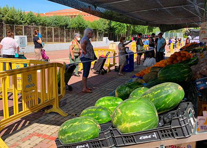 Cambio de horario en el Mercadillo Ambulante Municipal por las altas temperaturas