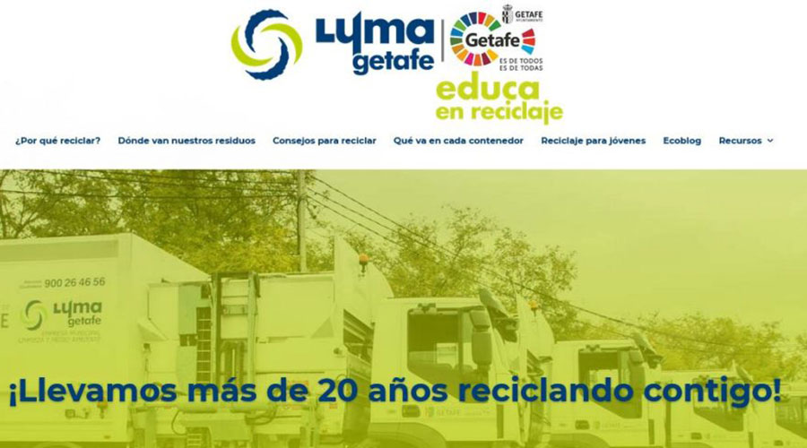 Nace la web educativa de LYMA Getafe
