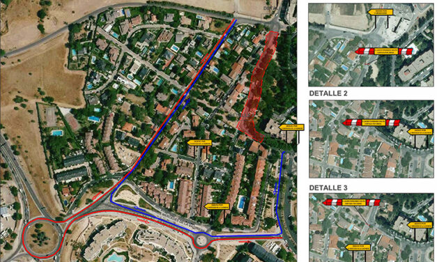 Corte de tráfico por obras en la calle Javier Fernández Golfín desde hoy