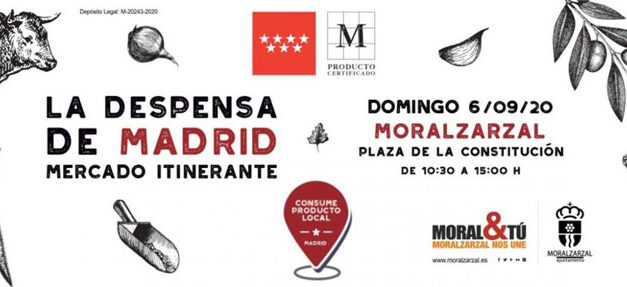 El mercadillo La Despensa Itinerante llega a Moralzarzal el 6 de septiembre con productos de la Comunidad de Madrid