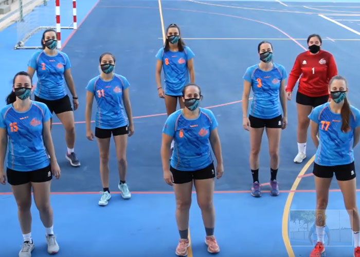 Getasur lanza una campaña por el uso de mascarilla en el deporte