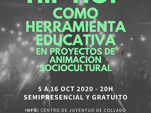 El Ayuntamiento de Collado Villalba organiza un curso de hip hop como herramienta educativa en proyectos socioculturales