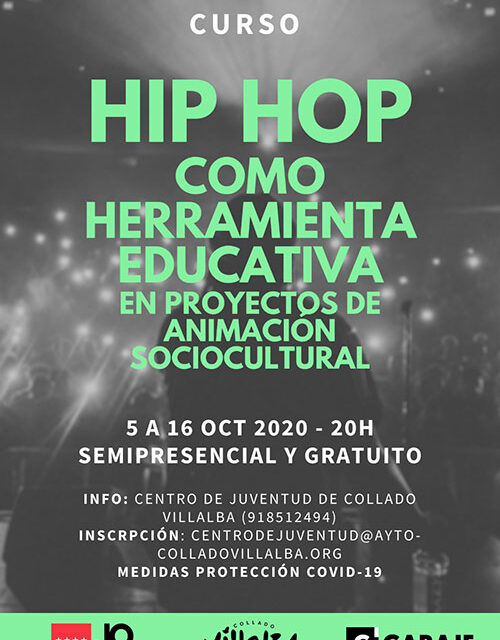 El Ayuntamiento de Collado Villalba organiza un curso de hip hop como herramienta educativa en proyectos socioculturales