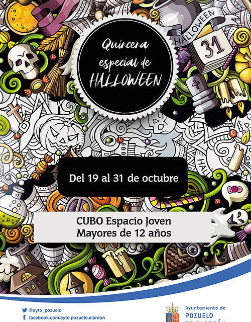 El Ayuntamiento de Pozuelo organiza una quincena especial de Halloween en el CUBO Espacio para los jóvenes