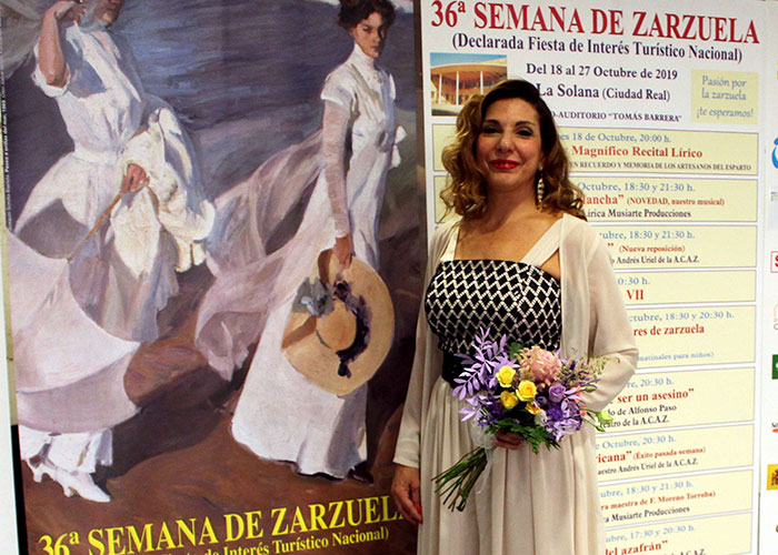 Sopranos y barítonos destacan la “defensa y apoyo real” de La Solana a la zarzuela en un año de parón cultural