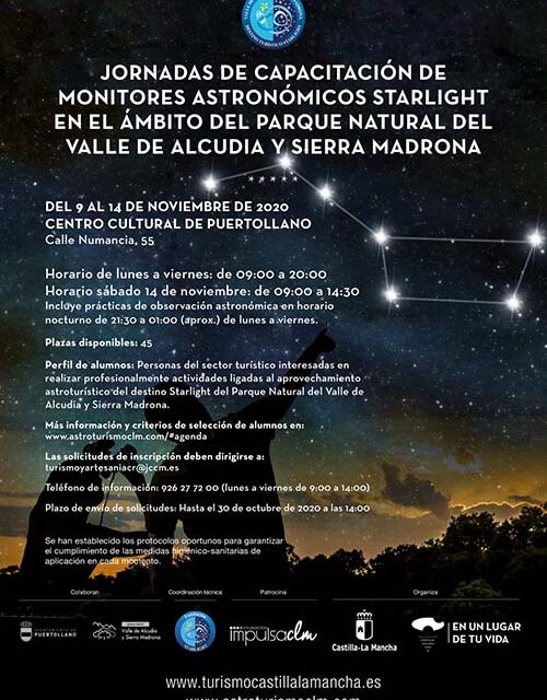 Puertollano acogerá unas jornadas regionales de capacitación de monitores astronómicos