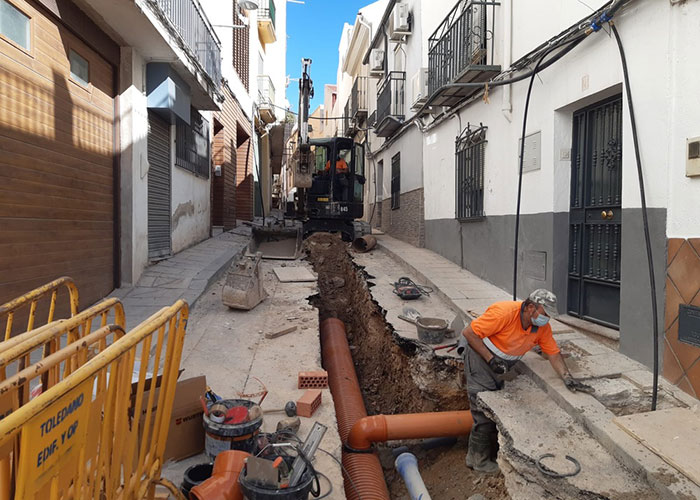 El Ayuntamiento de Jaén comienza las obras en la calle Agustina de Aragón