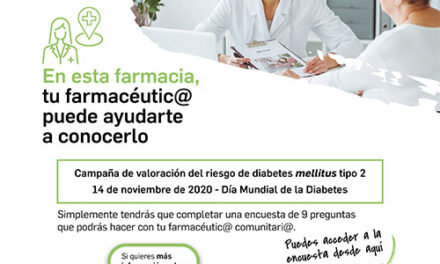 Una encuesta en farmacias permitirá conocer el riesgo de padecer diabetes mellitus tipo 2 de los españoles
