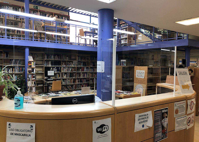 Funcionamiento de la Biblioteca Municipal de Alpedrete durante la crisis sanitaria