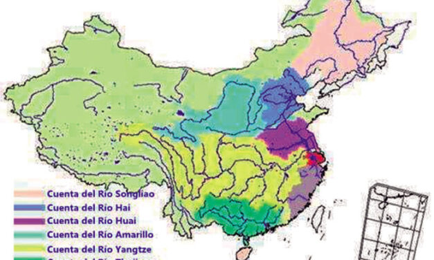 Desaparición de ríos en China