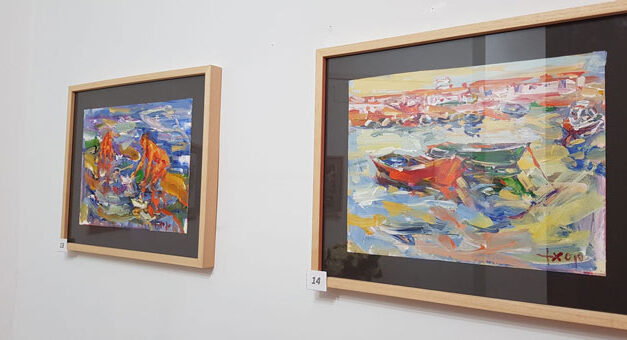 Ya puede visitarse la exposición de pintura “Entre Papeles” en Artecasa