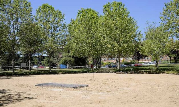El parque Alejandro de la Sota tendrá dos áreas de juego con grandes elementos de temática marinera