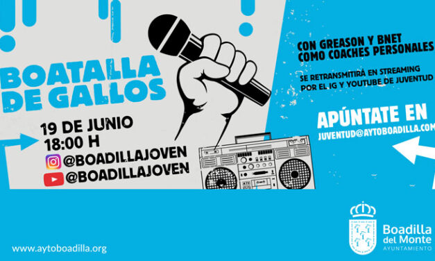 Primera «Boatalla de Gallos» entre jóvenes raperos en Boadilla