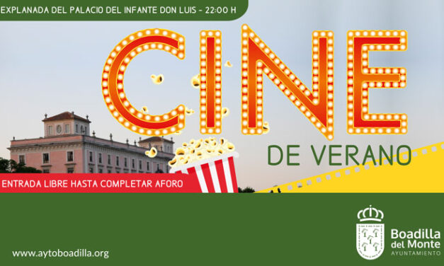 La Explanada del Palacio acoge a partir del día 19 un nuevo ciclo de «Cine de Verano»