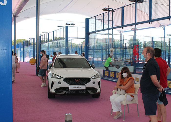 Comatur Ciudad Real organiza el I Open de Pádel de la marca CUPRA
