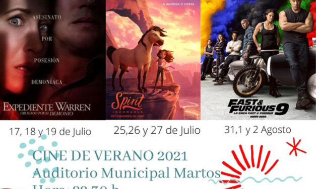 Arranca el cine de Verano en el auditorio con los últimos estrenos de la temporada