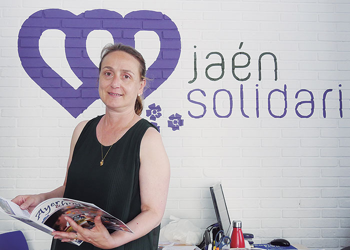 Julia Molina Porlán, presidenta de la Asociación-proyecto ‘Jaén Solidario’