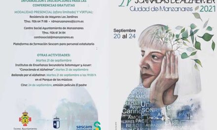 Manzanares presenta sus IV Jornadas de Alzheimer