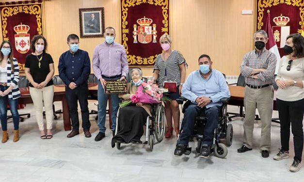 Argamasilla de Calatrava homenajea a Máxima Gómez Novalbos como la persona de más edad