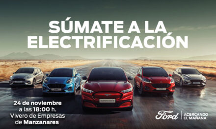 “Súmate a la electrificación”, la apuesta de Ford por los vehículos 100% eléctricos
