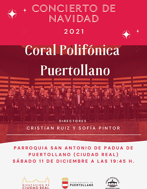 La Coral Polifónica de Puertollano ofrecerá un concierto navideño en la Parroquia de San Antonio de Padua