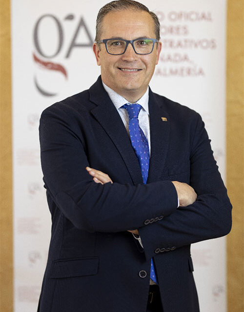 Blas Ogáyar Pardo, reelegido Delegado Provincial del Colegio de Gestores Administrativos de Granada, Jaén y Almería