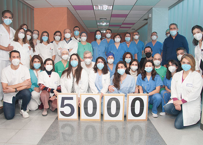 El Servicio de Oftalmología de la Gerencia de Alcázar de San Juan alcanza un nuevo récord: 5.000 cirugías ambulantes durante el año pasado