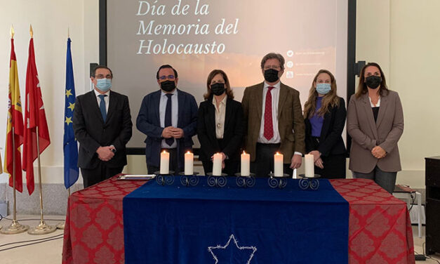 Boadilla recordó junto a la Comunidad Judía de Madrid a las víctimas del Holocausto