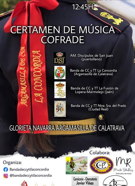 Certamen de Música Cofrade el próximo domingo en la Glorieta Navarra